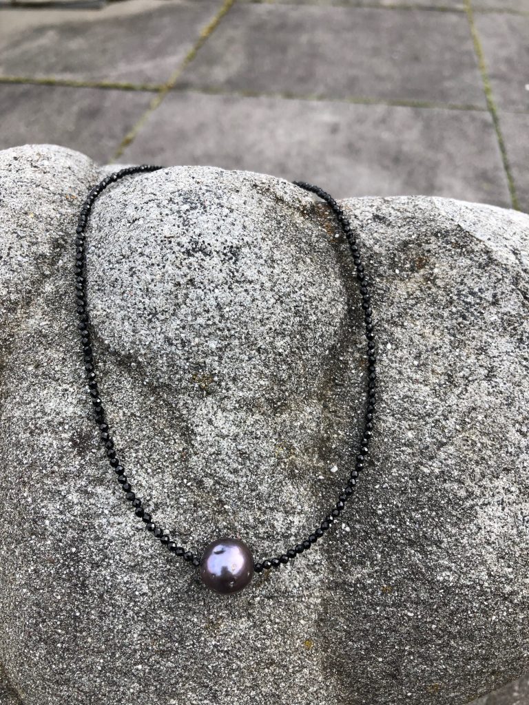 Kette 1 — Spinellkette - 39,5 cm