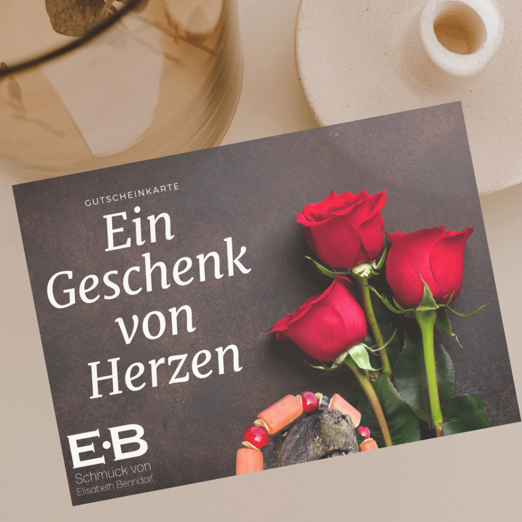 Gutscheinkarte – von Herzen — ✓ Ansprechendes Weihnachtsgeschenk für Ihre Liebsten ✓ Überraschung mit der ganzen EB-Schmuc…